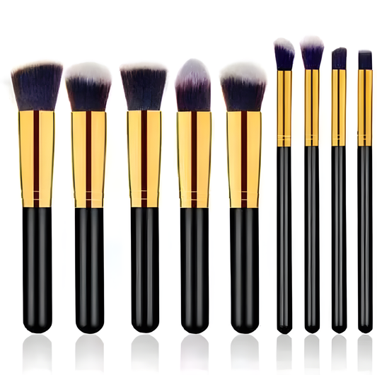 Kit con 10 Brochas Kabuki