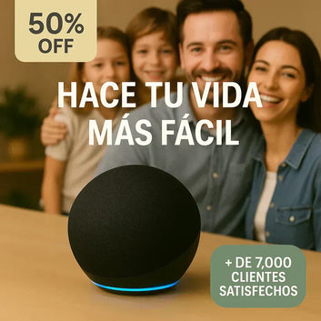 PARLANTE INTELIGENTE ALEXA – MÚSICA, CONTROL Y COMODIDAD SIN ESFUERZO  + REGALO SORPRESA